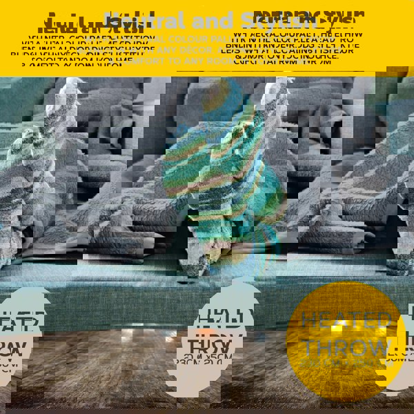 Air Pro Heated Electric Blanket with Dual Digital Controller & 6 Heat Settings - King 230x250cm