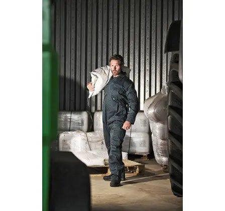 Stud Front Coverall - Hi-Vis Trousers