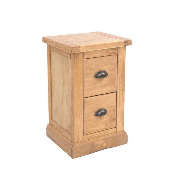 Cabinet Bits Lucca 2 Drawer Petite Bedside Table