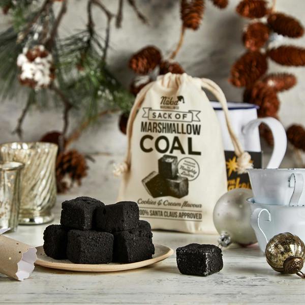 The Naked Marshmallow Co Sack of Gourmet Marshmallow Coal