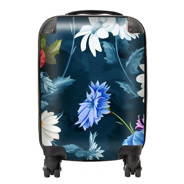 Warren Reed Poppy Flowers With Chamomile Suitcase