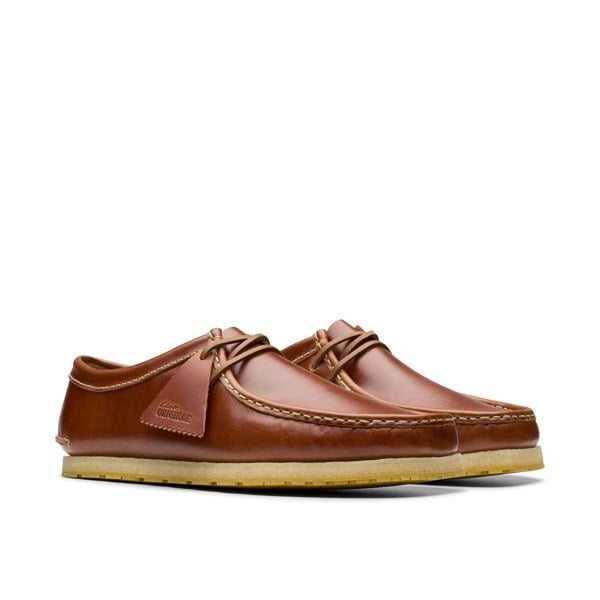 Clarks Originals Godney Lace Leather Men's Brown Shoes