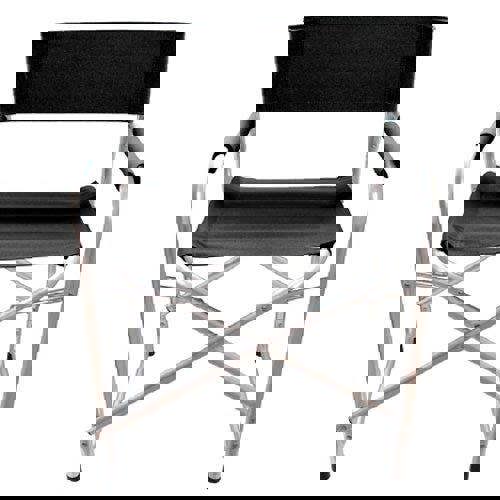 Samuel Alexander Aluminium & Canvas Directors Garden / Camping Chair - Black