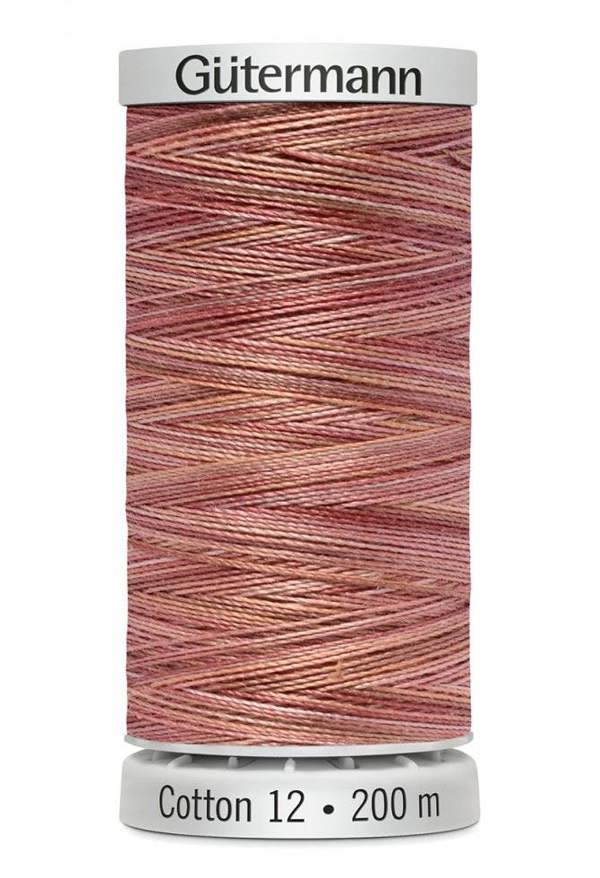 Gutermann No 12 Sulky Cotton Embroidery Thread 200m Cotton Thread Suitable For Embroidery