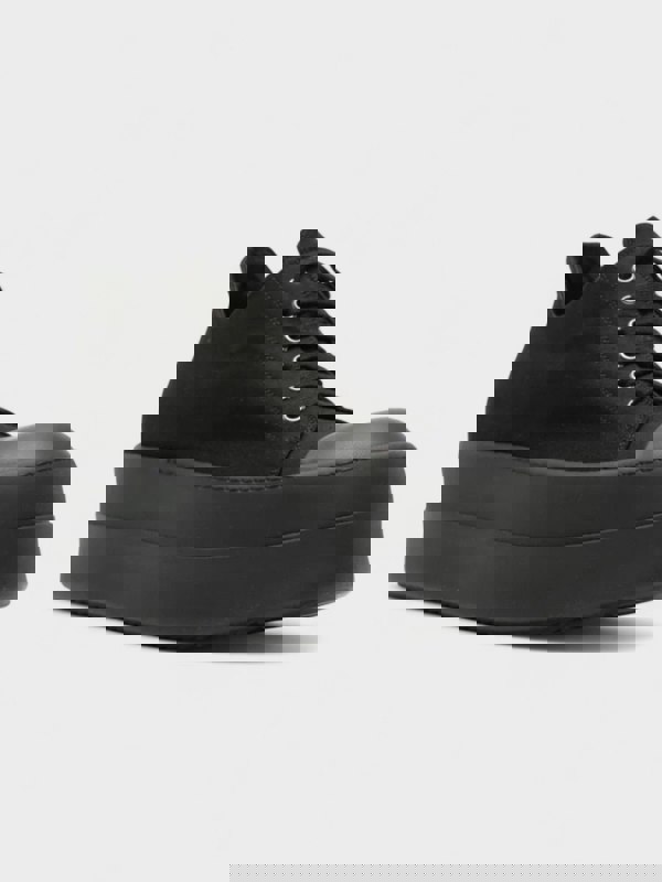 Rick Owens Double Bumper Low Sneakers Black - Supplied FashionRick Owens