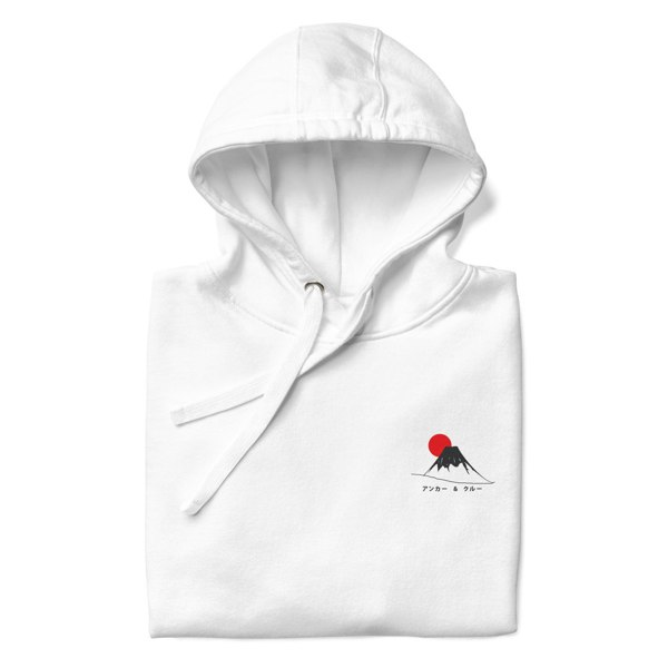 ANCHOR & CREW Mount Fuji Landmark Cotton Blend Hoodie