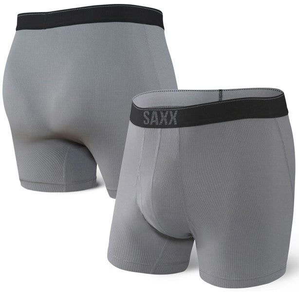 SAXX Men's 6" Quest Quick Dry Mesh Boxer Briefs {SAXX-BB65F}