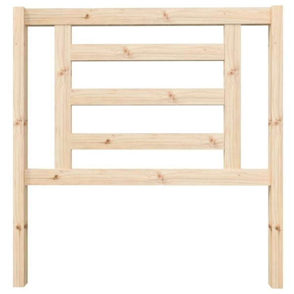 Berkfield Bed Headboard 96x4x100 cm Solid Wood Pine