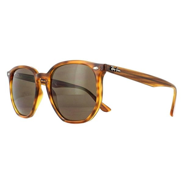 Ray-Ban Sunglasses RB4306 820/73 Striped Red Havana Dark Brown