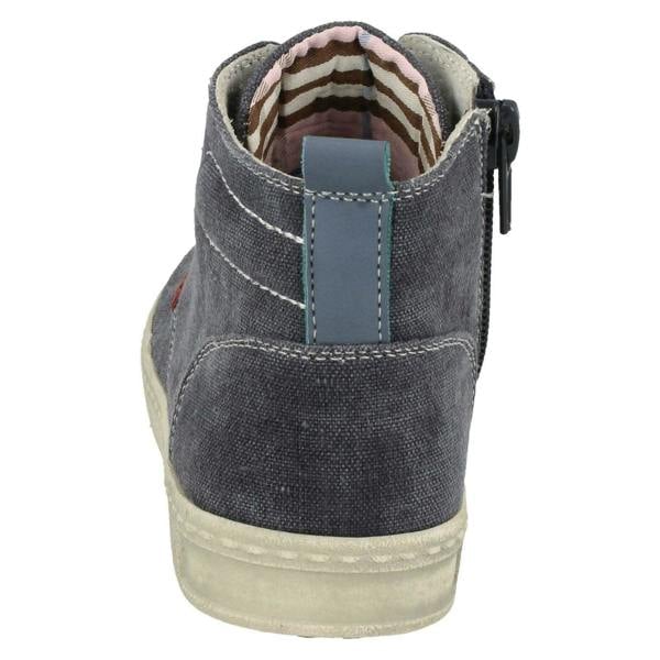 JC Dees Boys JCDees Denim Lace Up Ankle Boots N2037