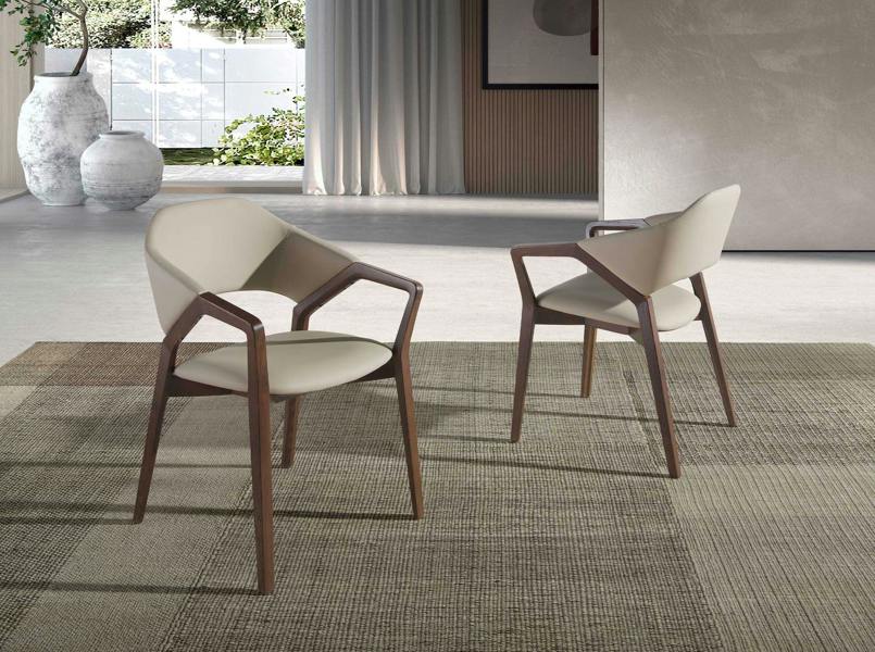 Angel Cerdá Mink Leatherette Chair 4068