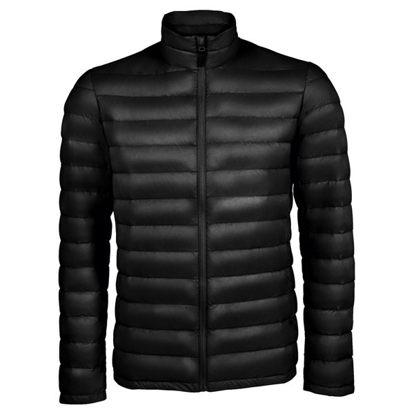 SOLS Mens Wilson Lightweight Padded Jacket - Black