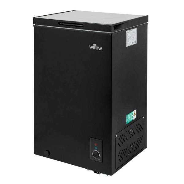 Willow 99L Chest Freezer W99CFB - Black