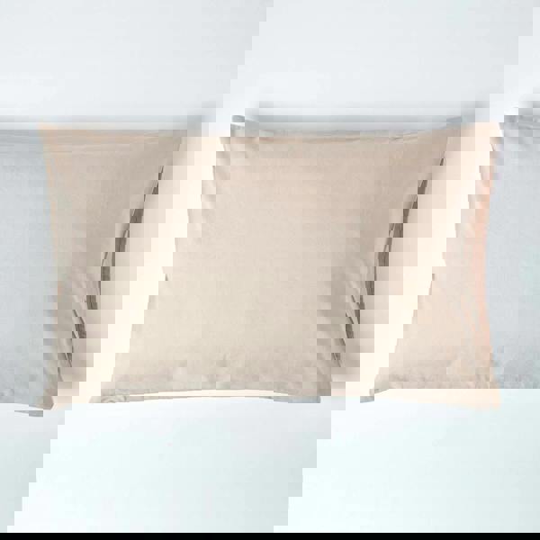 HOMESCAPES French Flax Linen Housewife Pillowcase, Standard Size