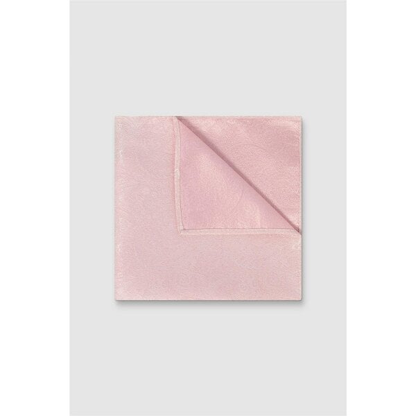 Antique Rogue Pink Paisley Pocket Square