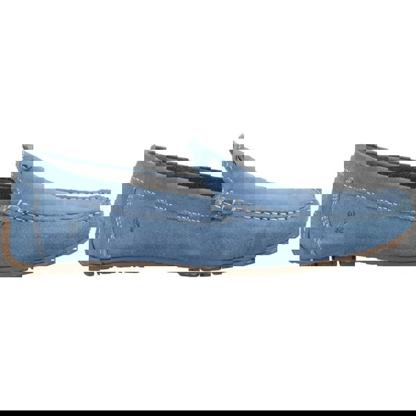 Hush Puppies Ralph Suede Leather Men's Blue Loafers