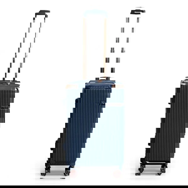 Snowball Hard Shell Luggage 8 Spinner Wheels Travel Suitcase