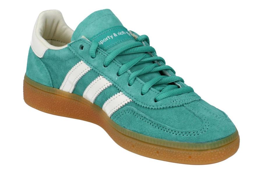 Adidas Originals Handball Spezial Sporty & Rich Mens Trainers  IH2148 - Green White Gum IH2148 - Photo 3