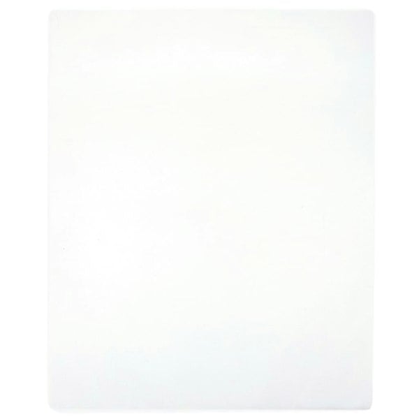Berkfield Jersey Fitted Sheet White 180x200 cm Cotton