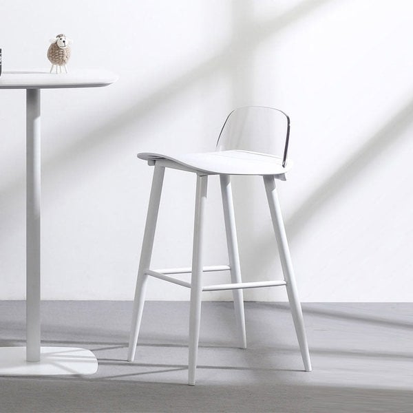 DhiaJureen Nordic Bar Stool, Wooden-Ritconcept-Rit Concept