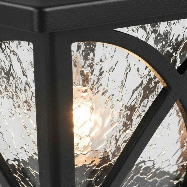 Milagro Solar Lawn Lamp 3000K Ip44 Black