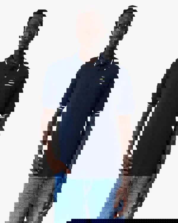 Lacoste Pocket Accent L.12.12 Mens Classic Fit Polo Shirt front