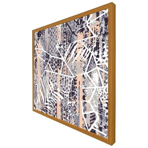 Benjamin Tate Design Grunged print (picture Frame)