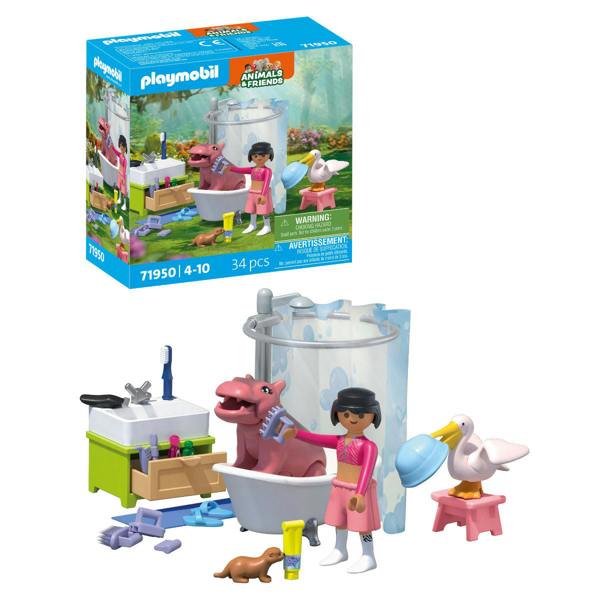 Animal bathing fun - 71950 Playset