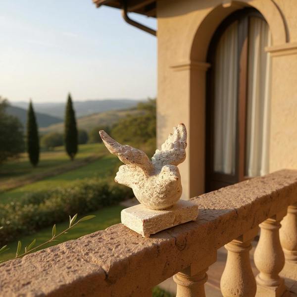 10CM RESIN BIRD