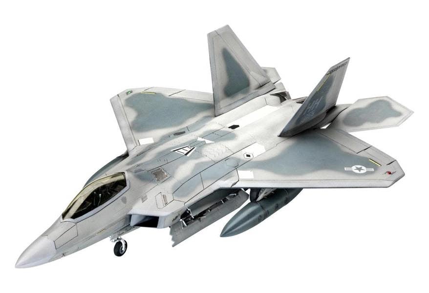 Revell US Lockheed Martin F-22A Raptor (1:72 Scale)