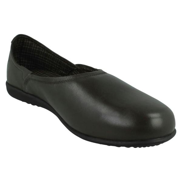 Maverick Mens Maverick Comfort Leather House Slippers X2124
