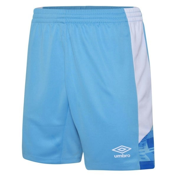 Umbro Mens Vier Shorts - Sky Blue/White