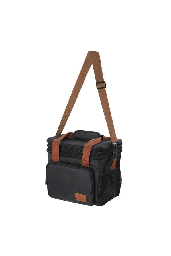 Living and Home 2-Layer Leakproof Insulated Lunch Tote Bag Adjustable Shoulder Strap
