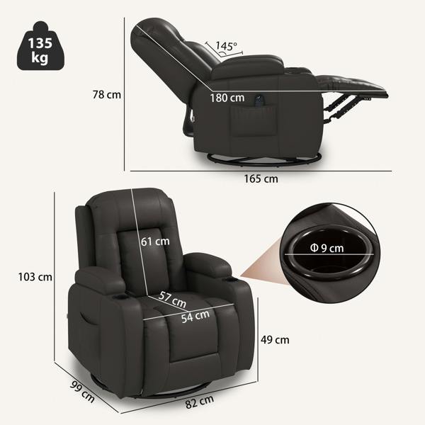 Massage Recliner Sofa