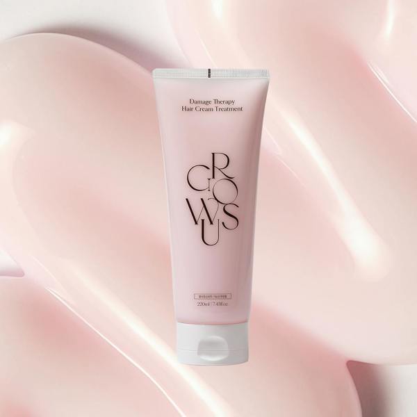 GROWUS hair cream for bleached, color-treated, and severely damaged hair – Intensive protein-rich repair treatment from Atelier De Glow UK.