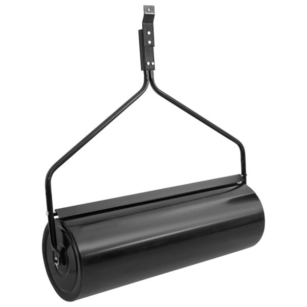 Berkfield Garden Lawn Roller Black 63 L Iron