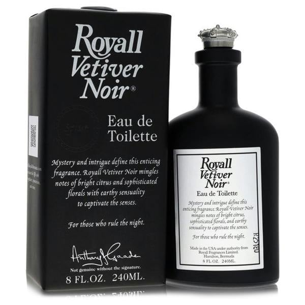 Royall Fragrances Royall Vetiver Noir by Royall Fragrances Eau De Toilette 8 oz for Men 240 ml