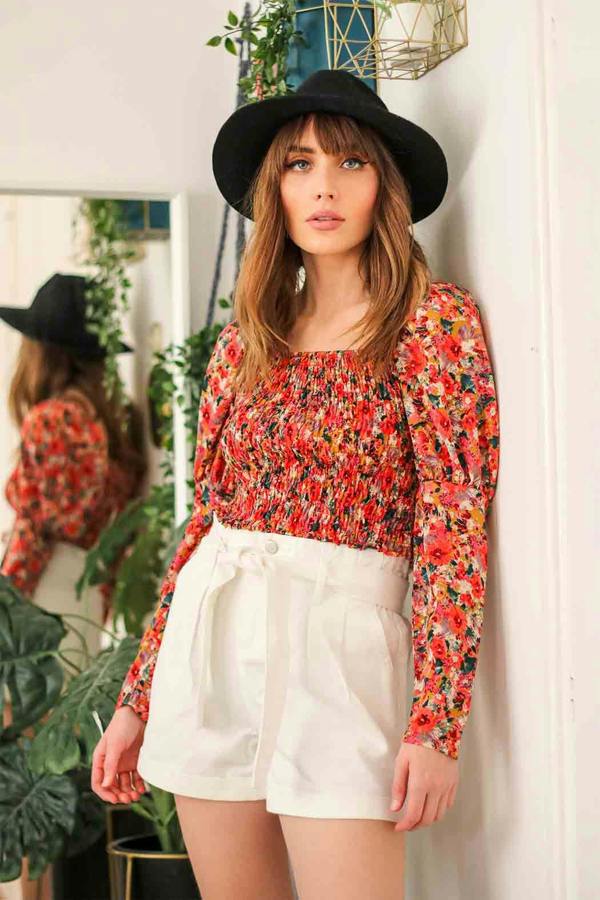 Urban Bliss Devon White Short