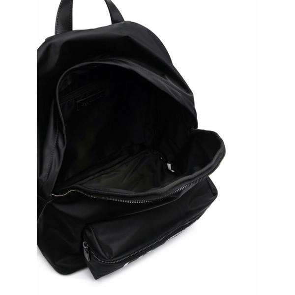 Dsquared ICON Logo-print Pocket Backpack   in  Black