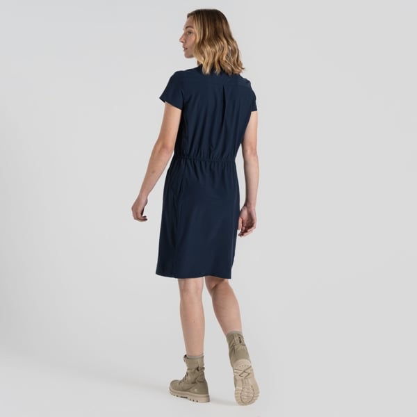 Craghoppers Women's Pro III Nosilife Casual Dress - Blue Navy