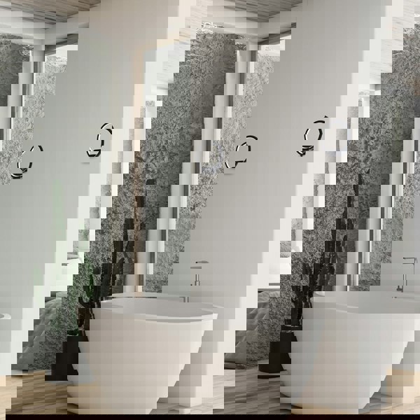 Milagro Orion 20CM Wall Light 6W(50W) Modern Black Circular Design With Highly Efficient Light Source Included