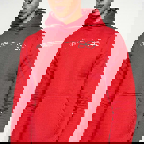 Crosshatch Karver Hoodie Red