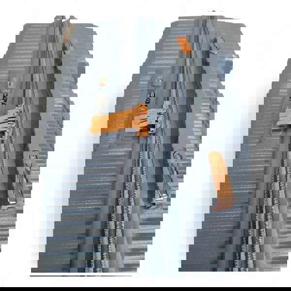 Snowball Hard Shell Luggage 8 Spinner Wheels Travel Suitcase