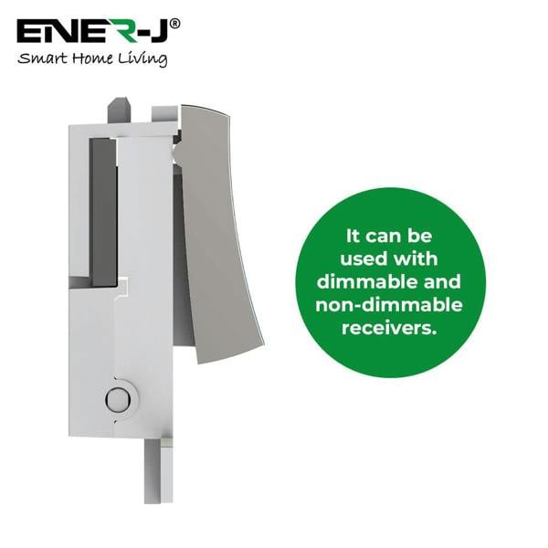 ENER-J Grid Switch, Satin Chrome