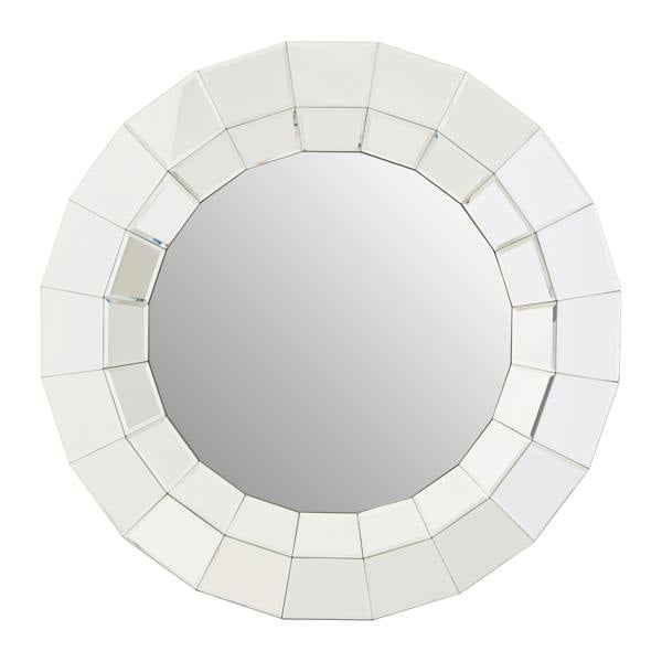 Puzzle Round Wall Mirror