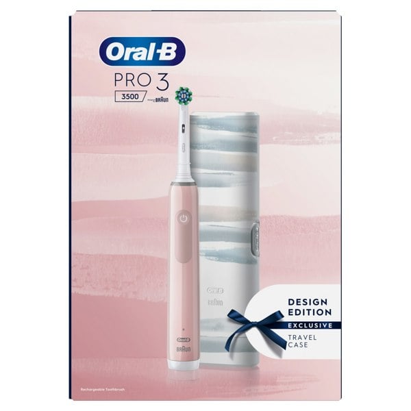 Oral-B Pro 3 3500 Electric Toothbrush - Pink