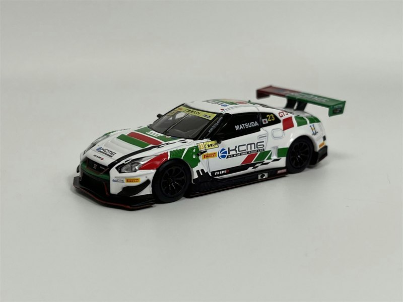 Mini GT Nissan GTR Nismo GT3 #23 KCMG 2018 FIA GT World Cup Macau 1:64 Mini GT MGT00593L