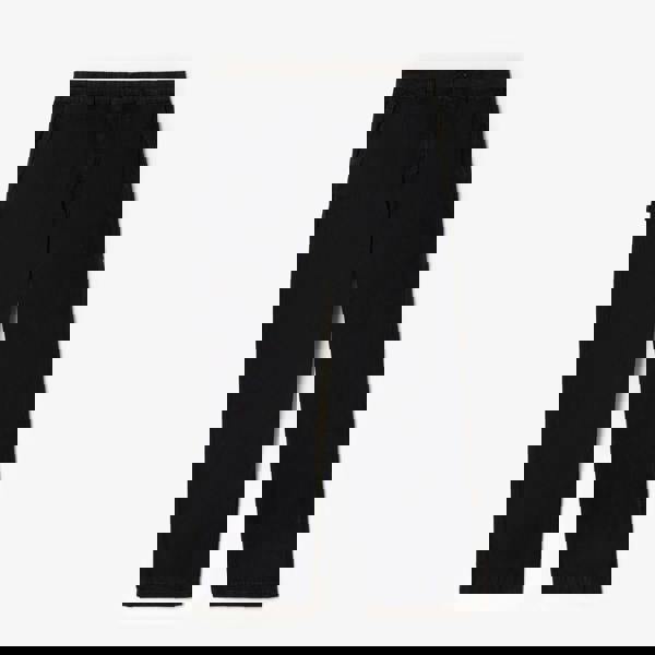 Lacoste Mens Cotton Canvas Carpenter Straight Trousers - Black