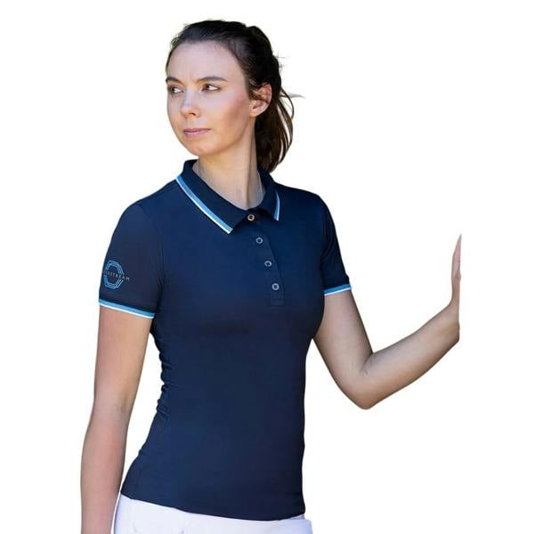 Coldstream Womens/Ladies Darnick Polo Shirt - Navy