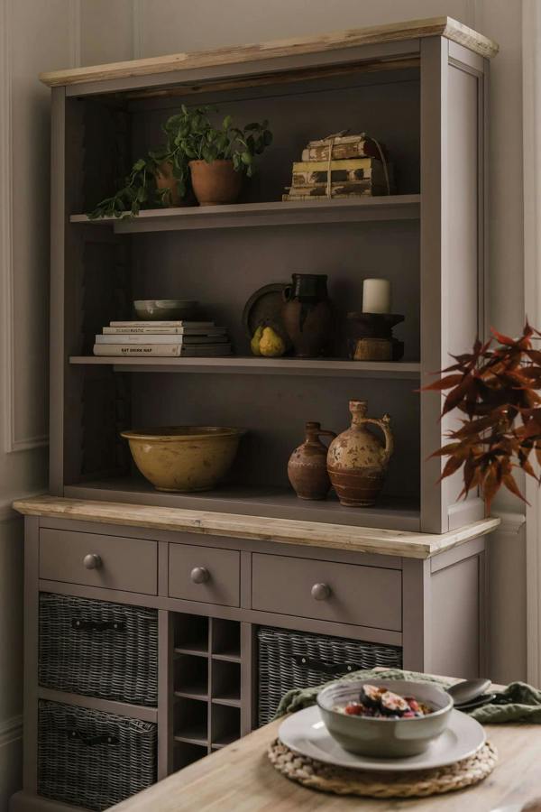 Statement Furniture Florence Bookcase Wooden Shelving Unit with Adjustable Shelves, Fully Assembled